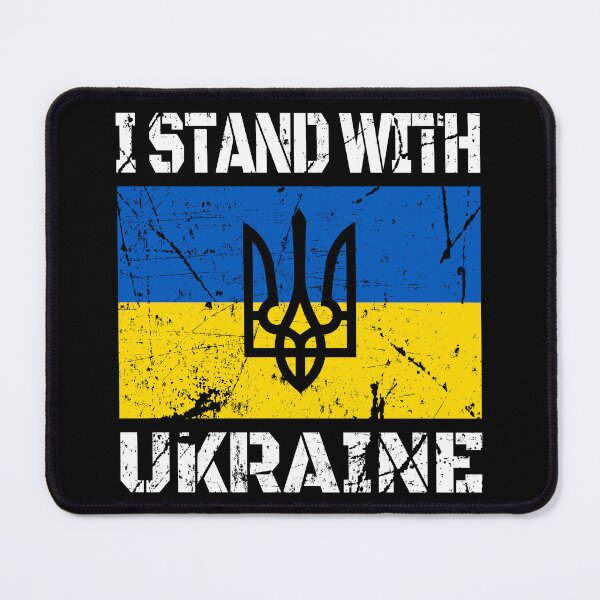 Item preview, I STAND WITH UKRAINE - UKRAINE SUPPORT designed and sold by TravelHappiness.