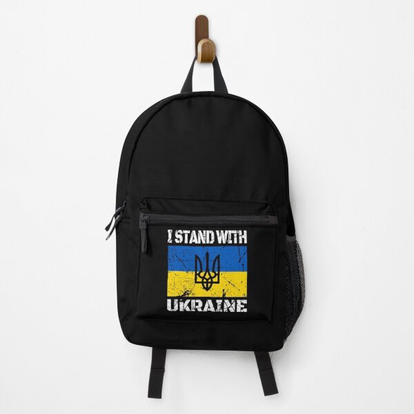 Item preview, I STAND WITH UKRAINE - UKRAINE SUPPORT designed and sold by TravelHappiness.