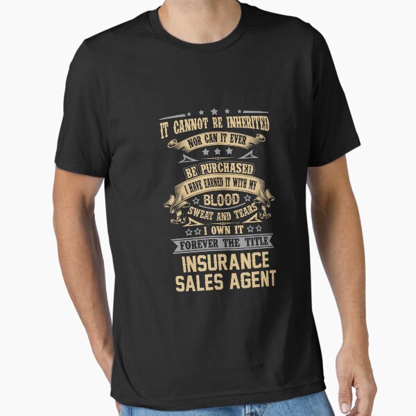 Item preview, Insurance Sales Agent T Shirt - Forever The Title Job Gift Item Tee designed and sold by celiagomez456.