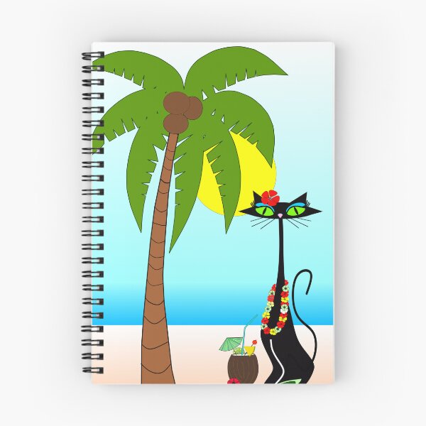 Item preview, Atomic Cats at the Beach designed and sold by BossAtomic.