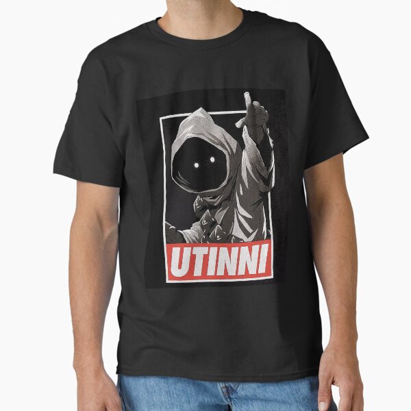 Vista previa del artículo con la obra «Camiseta y accesorios Jawa - Utini», diseñado y vendido por AnalogFantom.