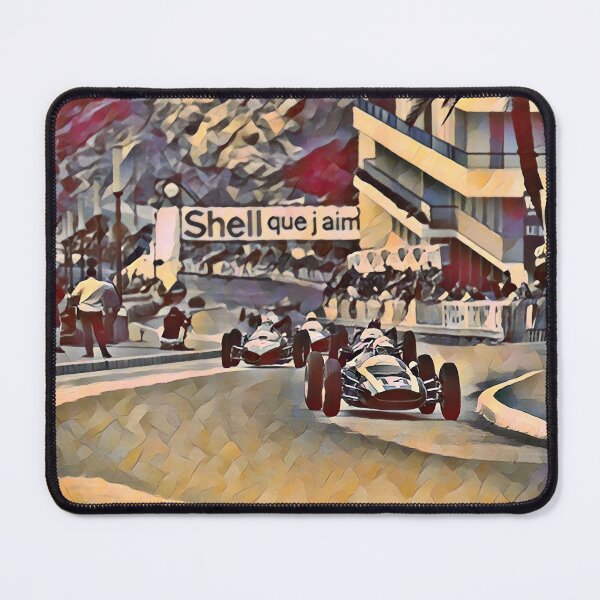 Item preview, Monaco 1962 Formula 1 Start Poster - Classic F1 Grand Prix designed and sold by Road To Track.