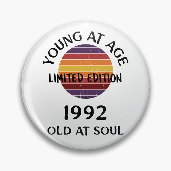 Item preview, Young at age old at soul 1992 limited edition-birthday designed and sold by Teo13.
