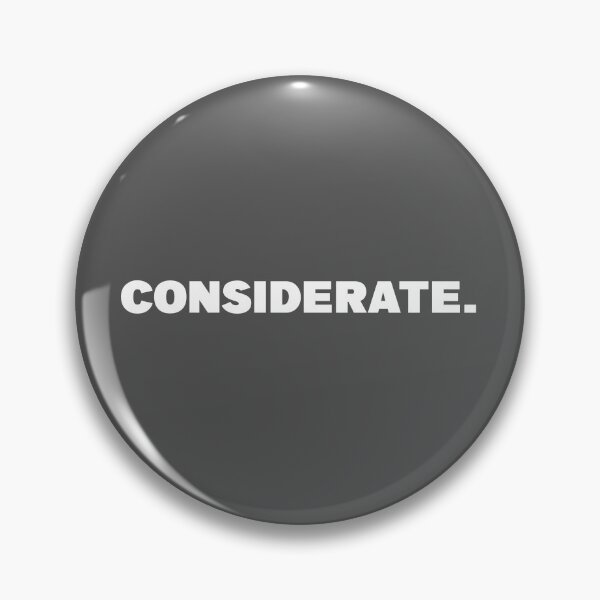 Item preview, Considerate One Word Quote designed and sold by American-usa.