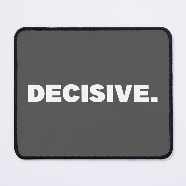 Item preview, Decisive One Word Quote designed and sold by American-usa.