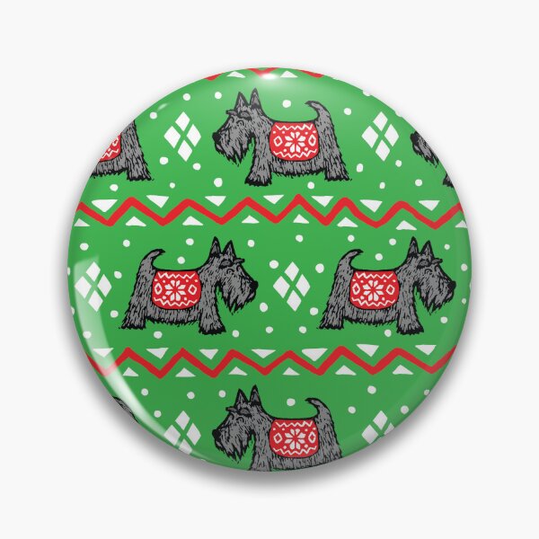 Item preview, Christmas Scottie Dogs designed and sold by woahtherepickle.