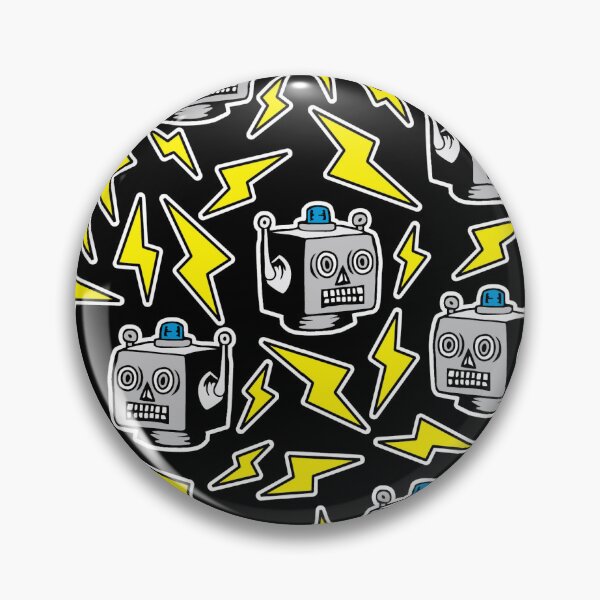 Item preview, Retro Robot Heads designed and sold by woahtherepickle.