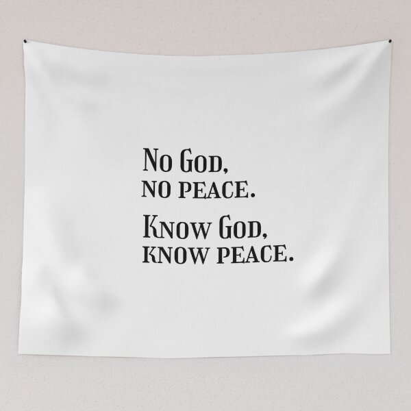 Item preview, Know God Know Peace designed and sold by DeversDesigns.