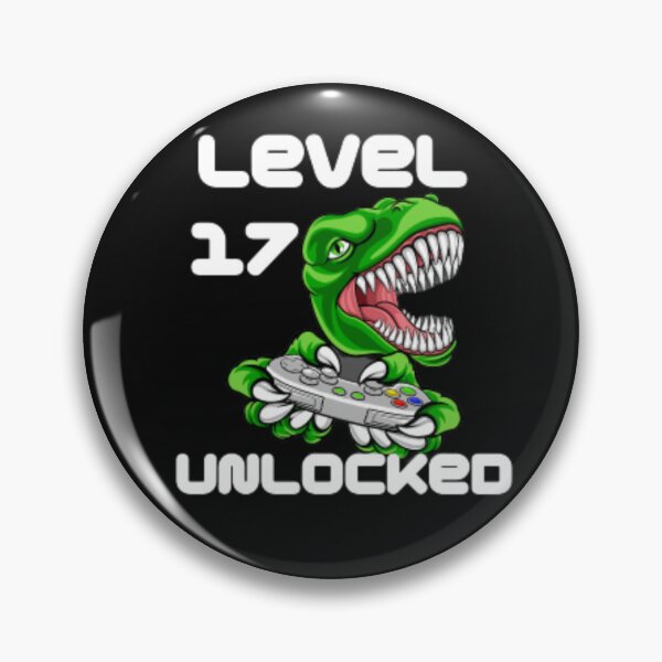 Item preview, Level 17 Unlocked Boys 17th Birthday 17 Year Old Gamer designed and sold by anas667.
