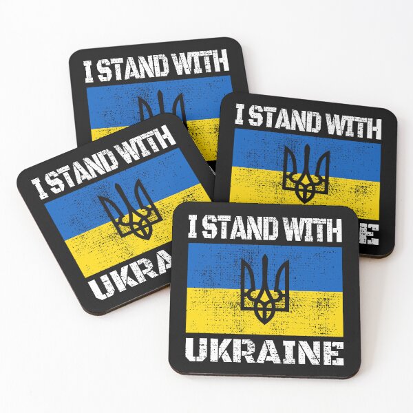 Item preview, I STAND WITH UKRAINE - UKRAINE SUPPORT- DONATING TO UKRAINE designed and sold by TravelHappiness.