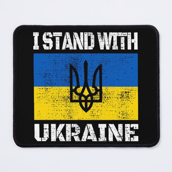 Item preview, I STAND WITH UKRAINE - UKRAINE SUPPORT- DONATING TO UKRAINE designed and sold by TravelHappiness.