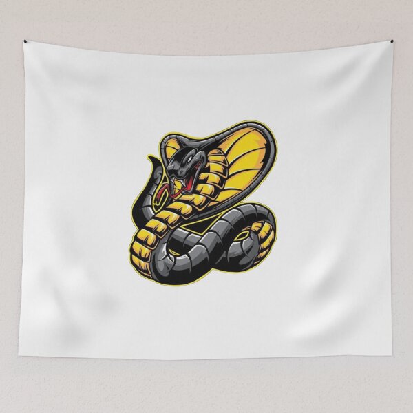 Item preview, Yellow Cobra,Angry cobra designed and sold by Gazo freeze  ★★★★★.
