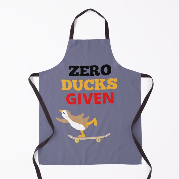 Item preview, Zero Ducks Given - Cool Skateboarding Duck / Colorful Sporty design for Duck Lovers designed and sold by haRexia.