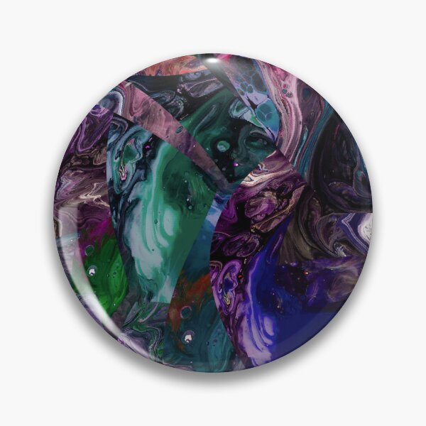 Item preview, Dark Stylized Pattern with seamlessly bleeding colors designed and sold by Shape-And-Color.