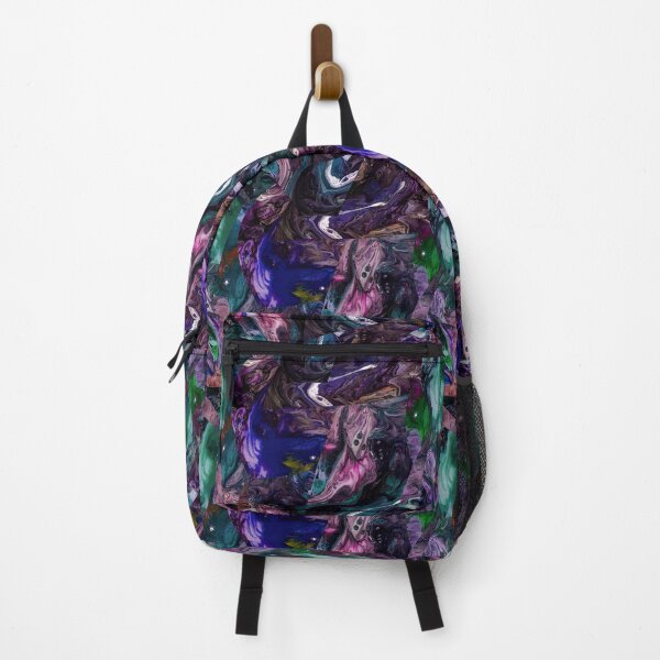 Item preview, Dark Stylized Pattern with seamlessly bleeding colors designed and sold by Shape-And-Color.