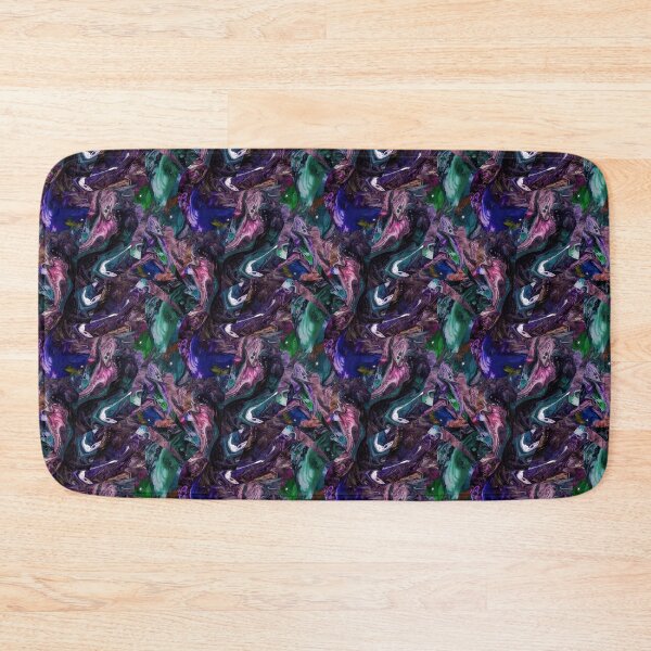 Item preview, Dark Stylized Pattern with seamlessly bleeding colors designed and sold by Shape-And-Color.
