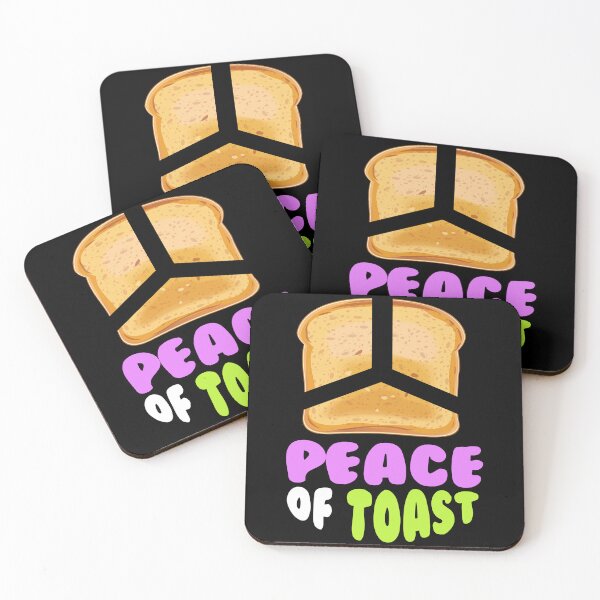 Item preview, Peace Of Toast Bread Toast Breakfast designed and sold by MooonTees.