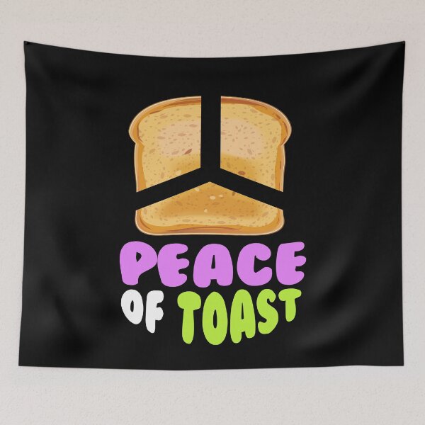 Item preview, Peace Of Toast Bread Toast Breakfast designed and sold by MooonTees.
