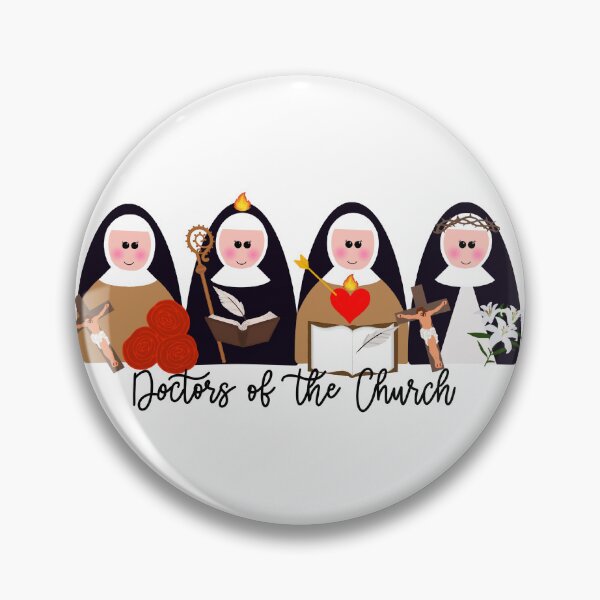 Item preview, Female Doctors of the Church designed and sold by Catholic-Shop.