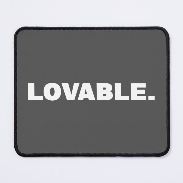 Item preview, Lovable One Word Quote designed and sold by American-usa.