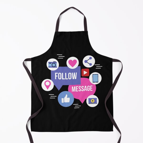 Item preview, Social Media Follow Message Like Icons Fun Cool Trendy designed and sold by luvvvvvit.