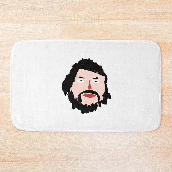 Item preview, Wonky black haired bearded face guy.  Just because. Still playing. :D designed and sold by DianeBP.