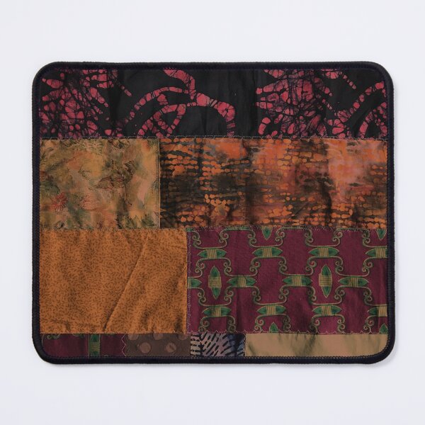 Item preview, Red textiles, mixed media, fiber artist designed and sold by djrunnels.