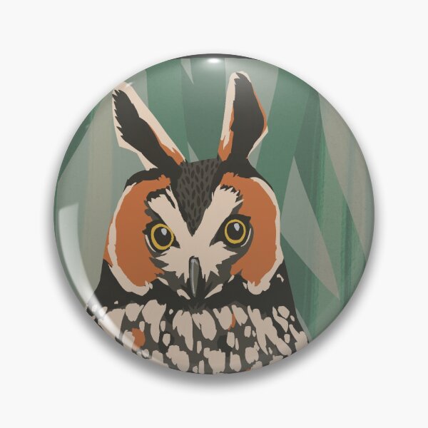 Item preview, Long-eared Owl designed and sold by Adrielle-art.