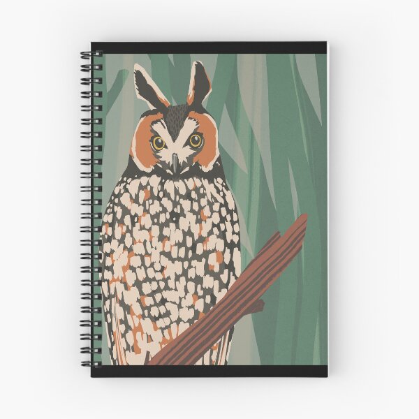 Item preview, Long-eared Owl designed and sold by Adrielle-art.