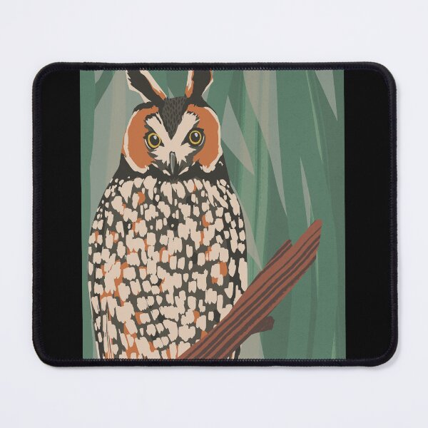 Item preview, Long-eared Owl designed and sold by Adrielle-art.