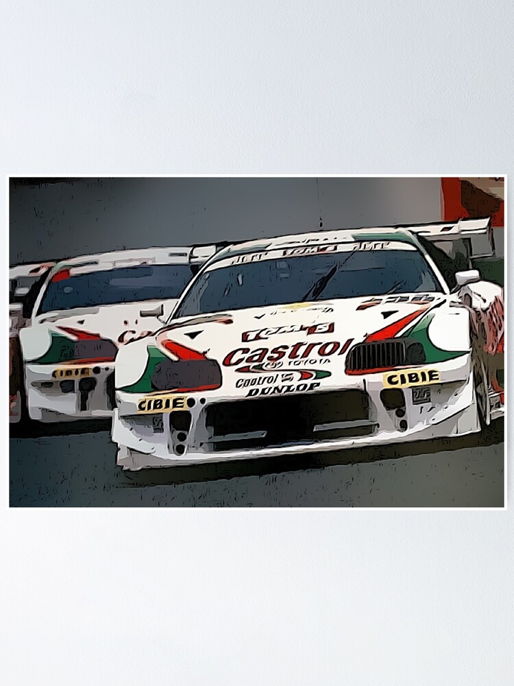 Castrol Toyota Supra GT500 Racing Car