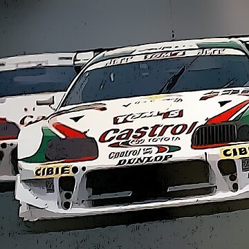 Castrol Toyota Supra GT500 Racing Car