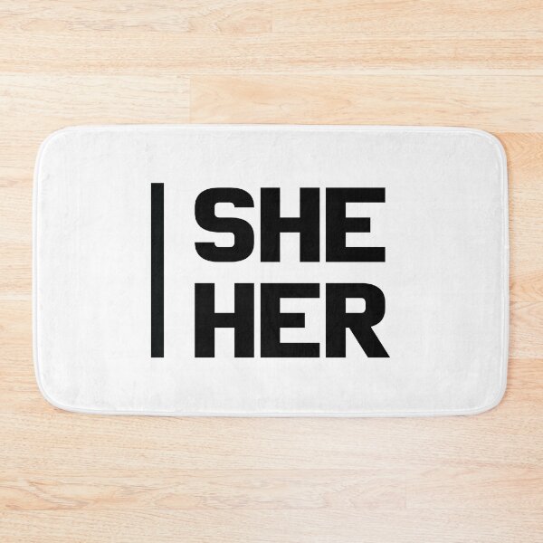 Item preview, She Her designed and sold by Tshirtvirgo.