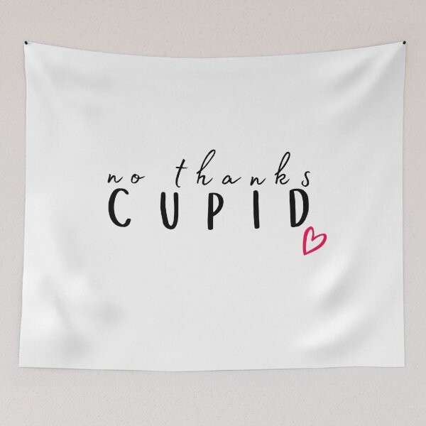 Item preview, No Thanks Cupid, Cute cupid captions designed and sold by Mixture-DESIGN.