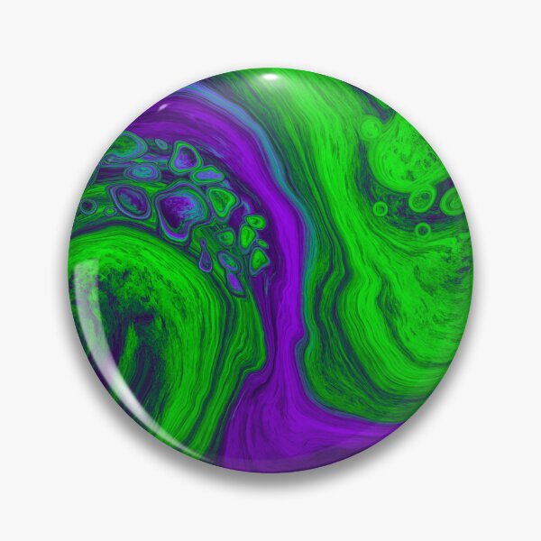 Item preview, Purple Green Abstract Geode designed and sold by SparkyMae.