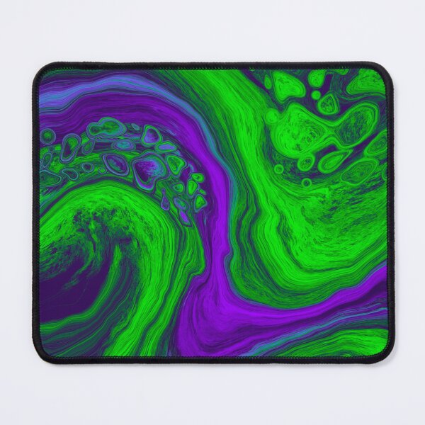 Item preview, Purple Green Abstract Geode designed and sold by SparkyMae.
