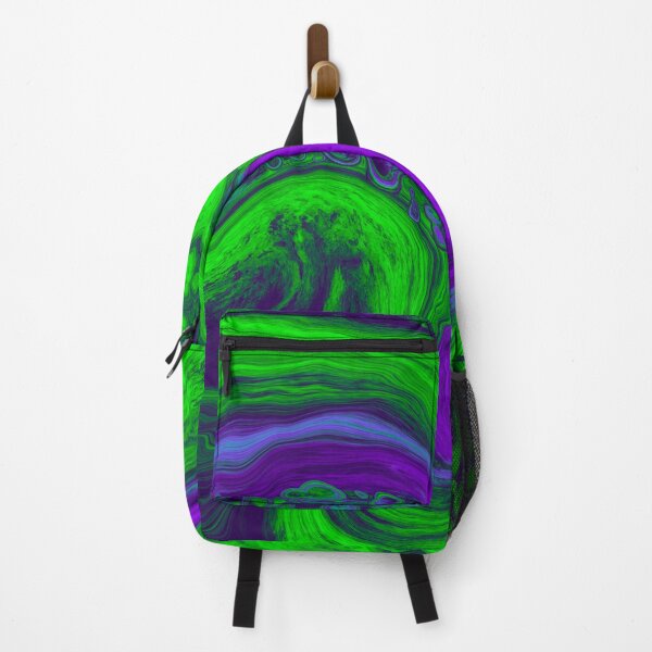 Item preview, Purple Green Abstract Geode designed and sold by SparkyMae.