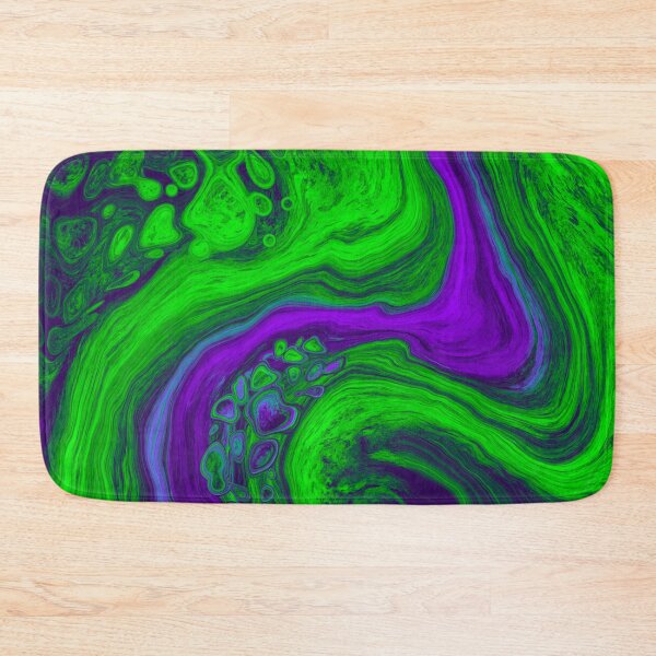 Item preview, Purple Green Abstract Geode designed and sold by SparkyMae.