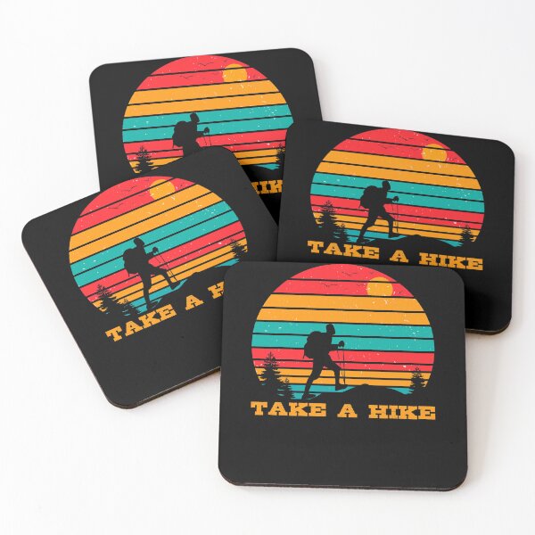 Item preview, Retro Sunset Take a Hike - Gift for Hikers designed and sold by RoguePixel.
