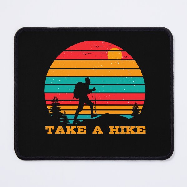 Item preview, Retro Sunset Take a Hike - Gift for Hikers designed and sold by RoguePixel.