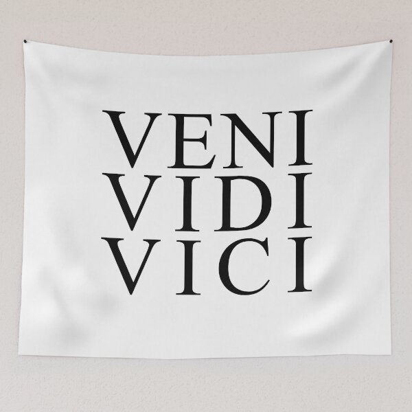 Item preview, Veni Vidi Vici - I Came I Saw I Conquered designed and sold by RoguePixel.