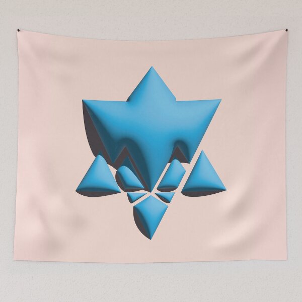 Item preview, Merkabah Blue designed and sold by Clay's Creations.