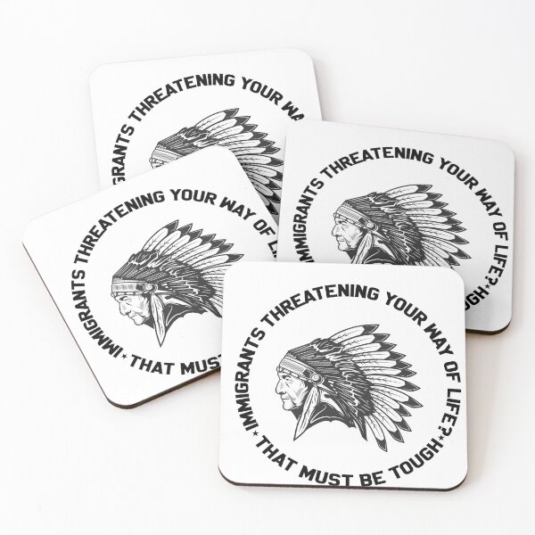 Item preview, Immigrants Threatening Your Way Of Life? That Must Be Tough designed and sold by Tshirtvirgo.