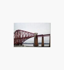 Train over the Fourth Rail Bridge Art Board