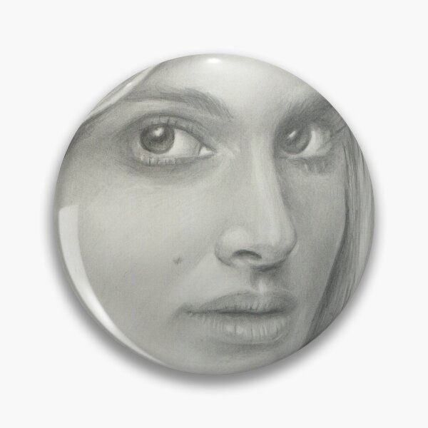 Item preview, Portrait of Natalie Portman designed and sold by Rockberry.