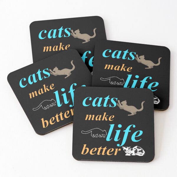 Item preview, Cats make Life better designed and sold by Designer-amjed.