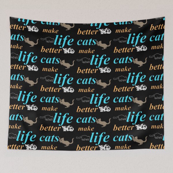 Item preview, Cats make Life better designed and sold by Designer-amjed.