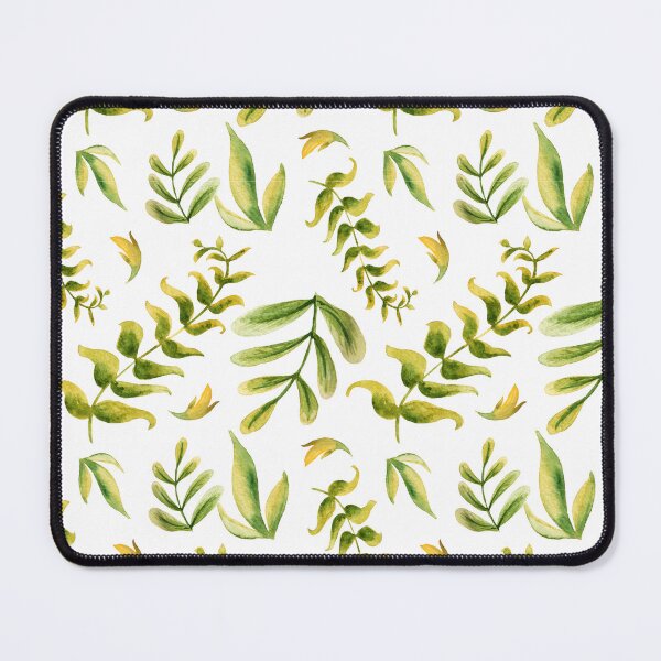 Item preview, Green Plant Leaves Pattern designed and sold by parazitgoodz.