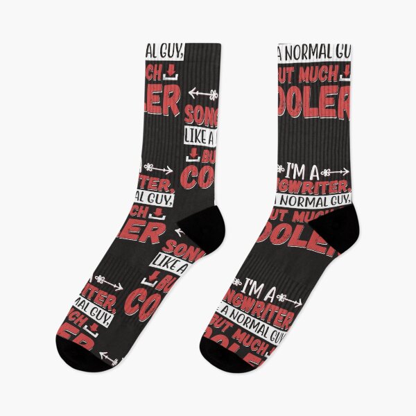 Item preview, I'M A SONGWRITER LIKE A NORMAL GUY BUT MUCH COOLER  designed and sold by DoubleDSD.