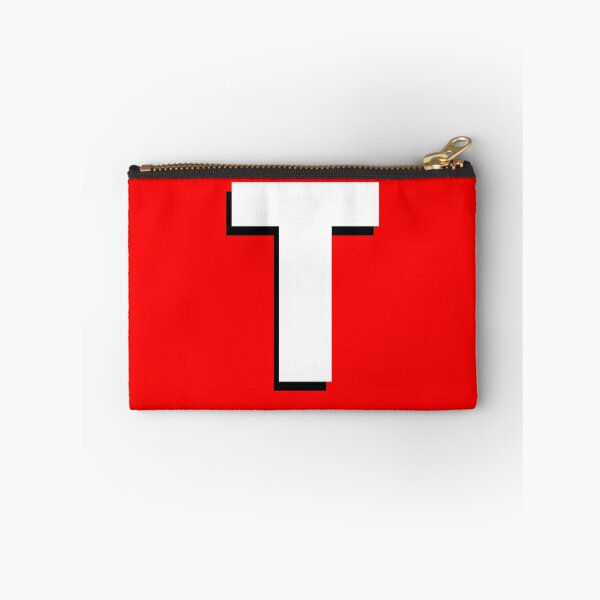 Item preview, initial letter T personalised  sports supporters stadium rock pop music team player tee designed and sold by RunningJoke.